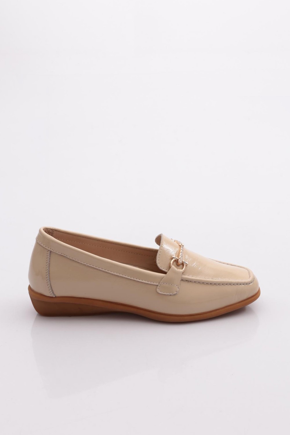 DGN 3102 Kadin Aksesuarli Loafer Ayakkabi