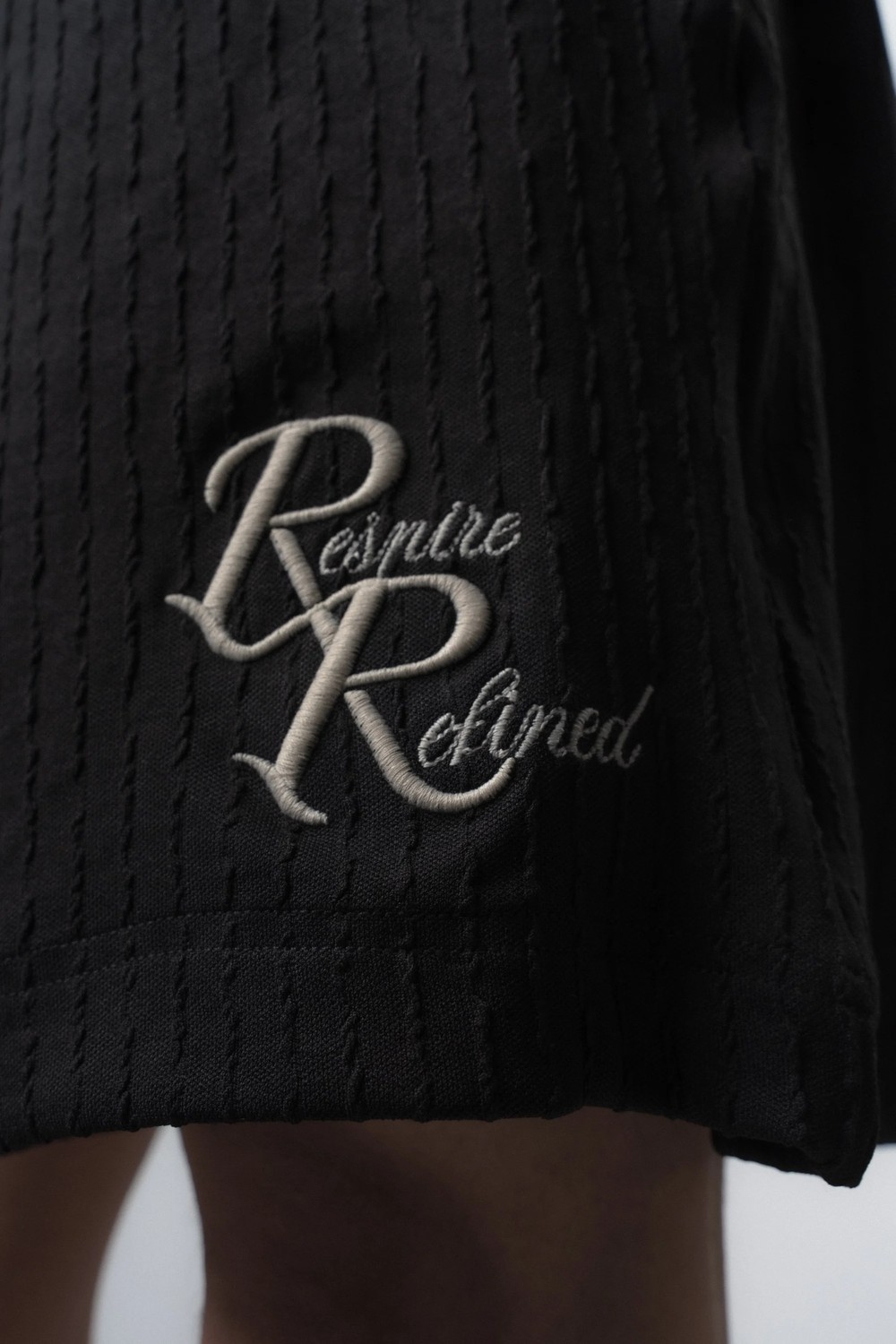 Respire Erkek Respire Relined Yazılı Regular Fit T-Shirt Şort Takım Bej görsel 7