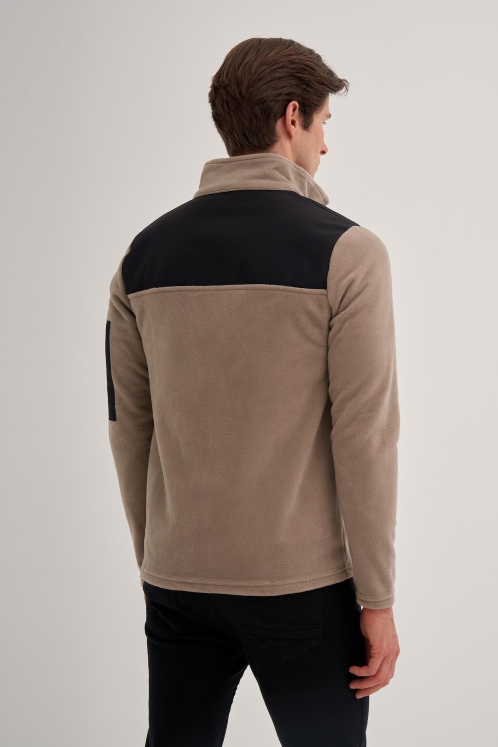 Cazador 56380 Erkek Dik Yaka Sweat Hırka görsel 3
