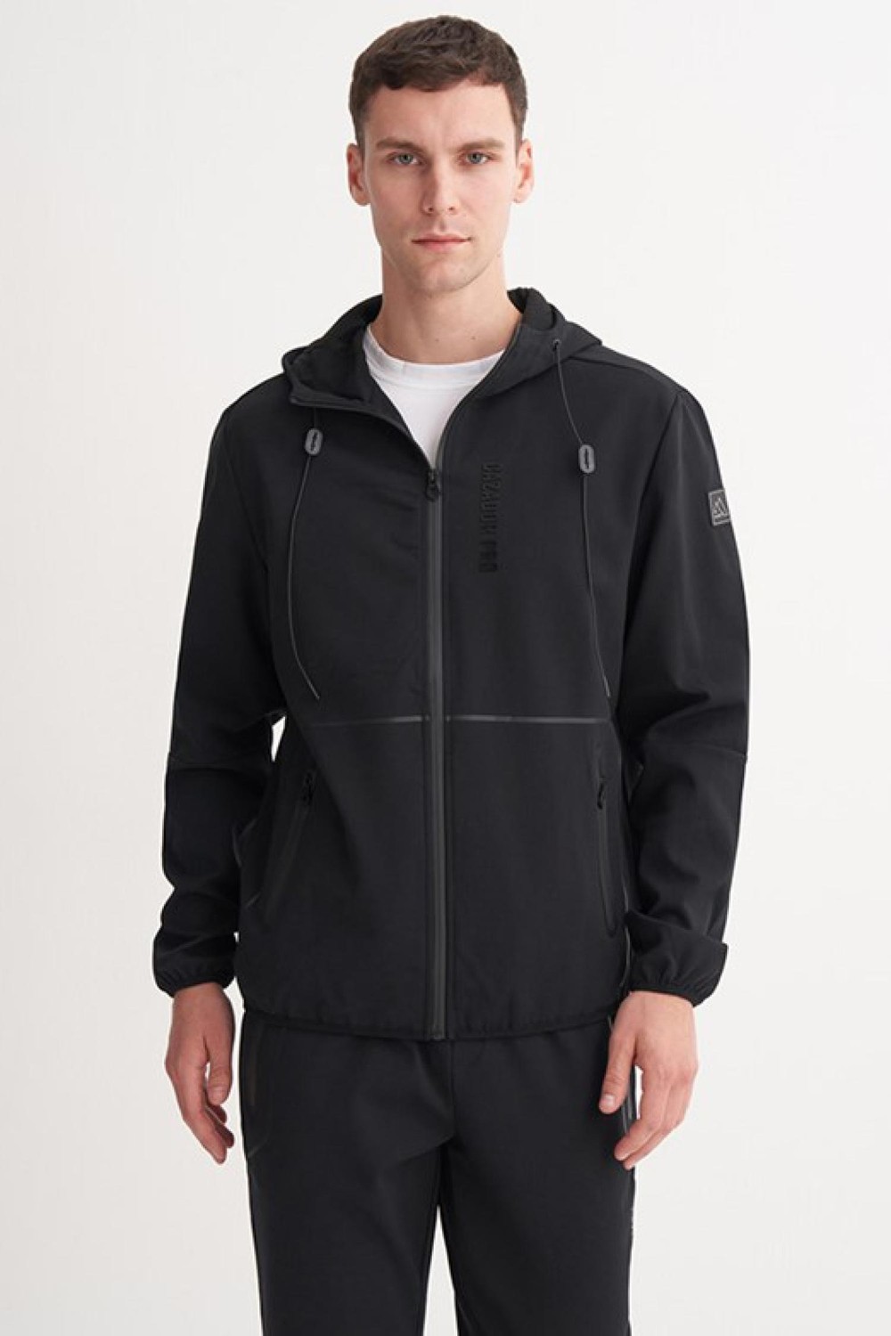 Cazador 53970 Erkek Kapşonlu Yaka Sweatshirt Hırka