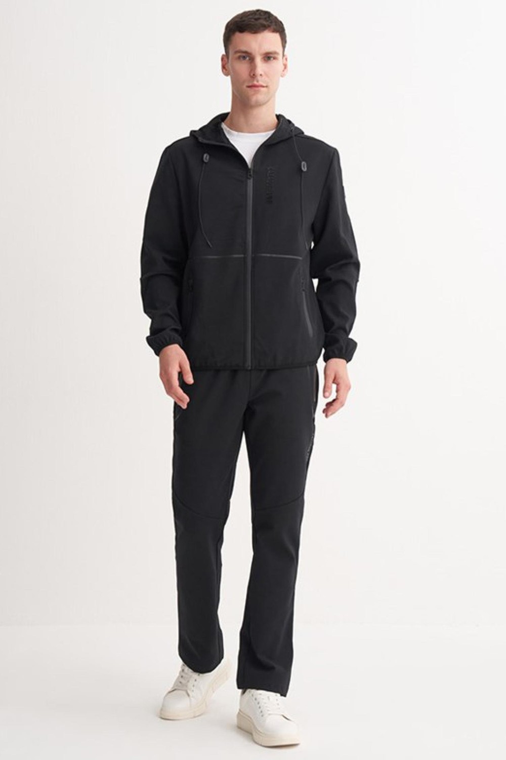 Cazador 53970 Erkek Kapşonlu Yaka Sweatshirt Hırka görsel 2