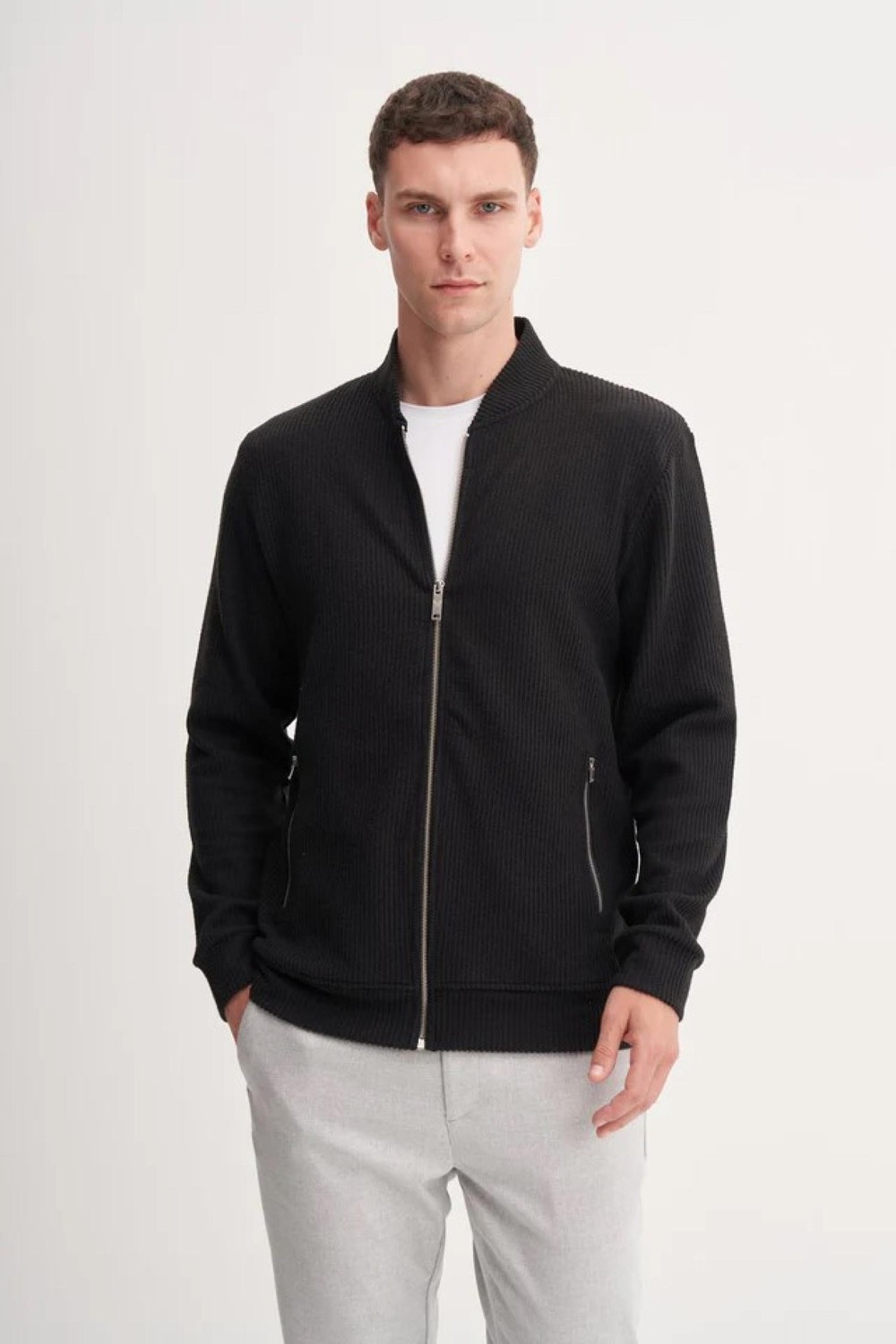 Cazador 53545 Erkek Coll Yaka Sweat Hırka