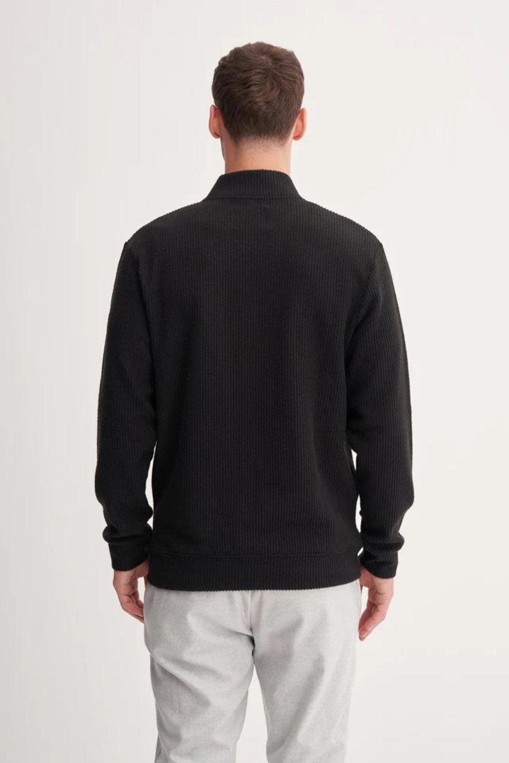 Cazador 53545 Erkek Coll Yaka Sweat Hırka görsel 3