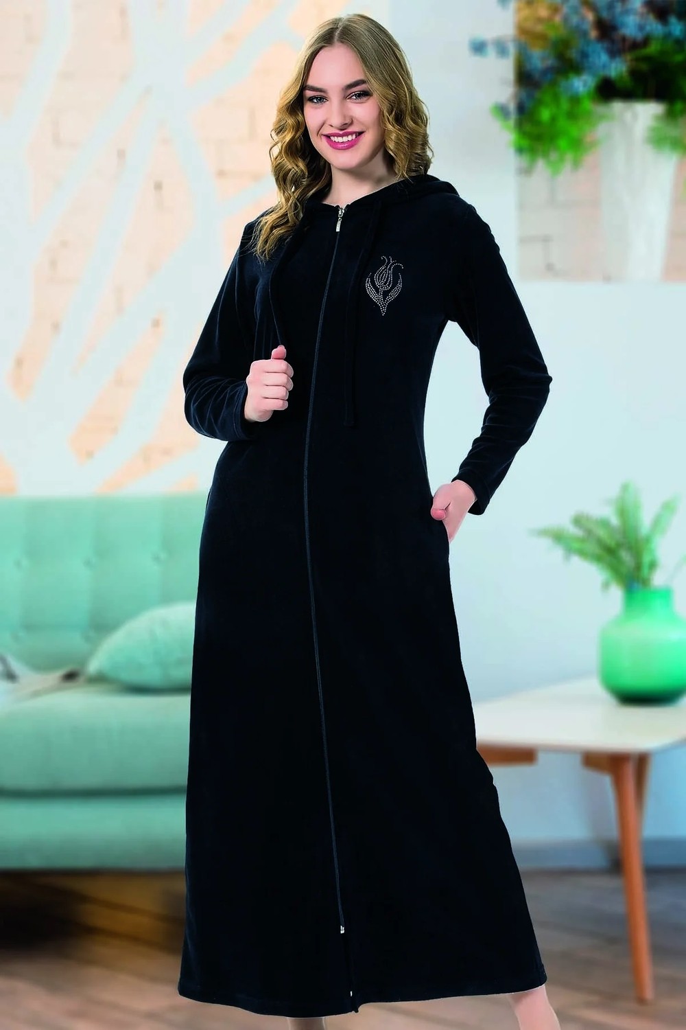 esrateks Havlu Elbise Lale Model görsel 2