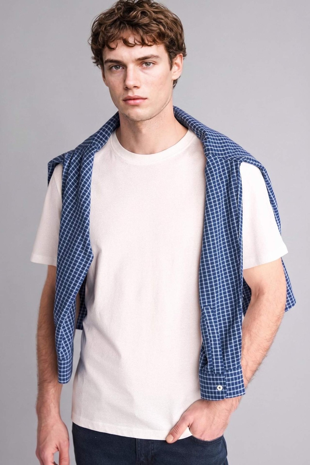 DeFacto %100 Pamuk New Regular Fit Basic Tişört V7699AZ26SP
