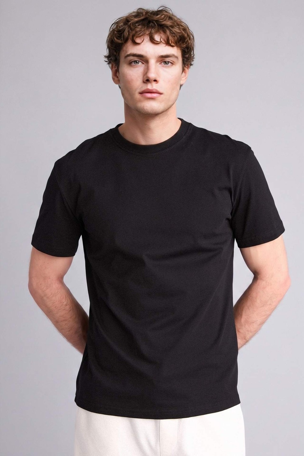 DeFacto %100 Pamuk New Regular Fit Basic Tişört V7699AZ26SP görsel 6