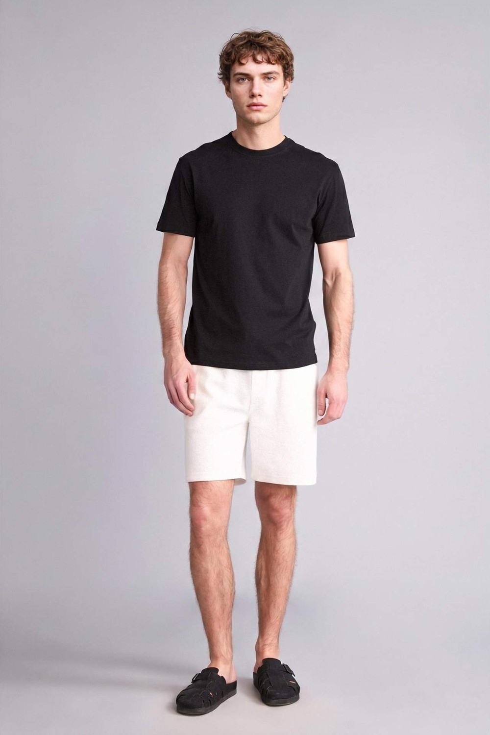DeFacto %100 Pamuk New Regular Fit Basic Tişört V7699AZ26SP görsel 7