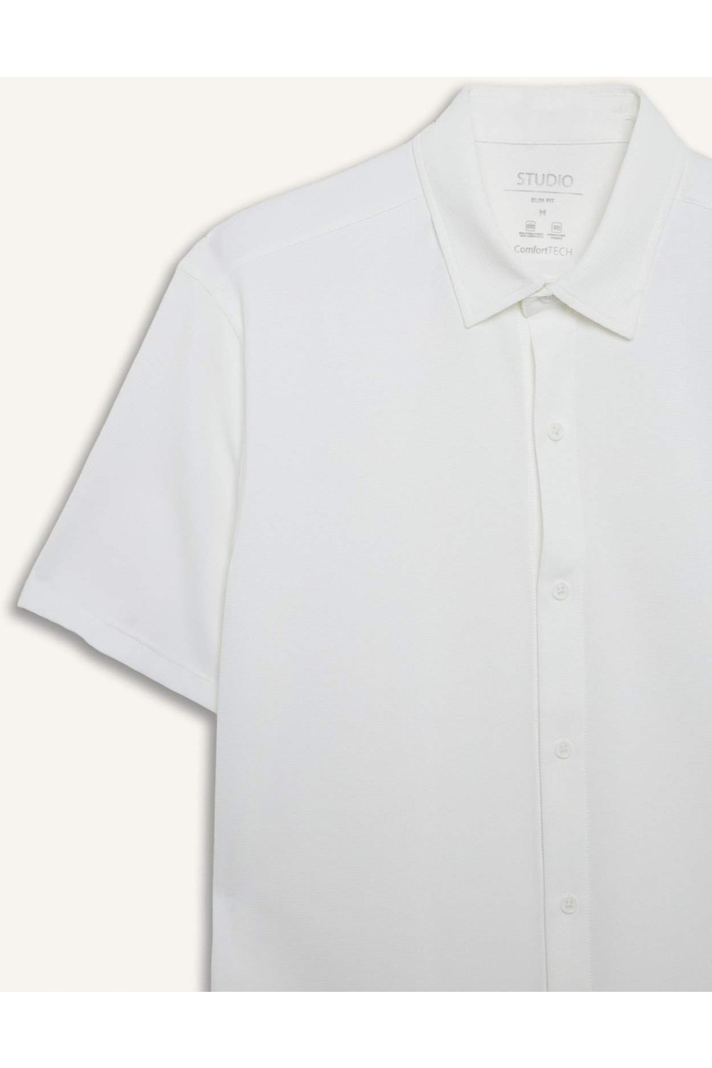DeFacto Esnek Kumaş Slim Fit Kısa Kollu Gömlek G7408AX26SM görsel 5