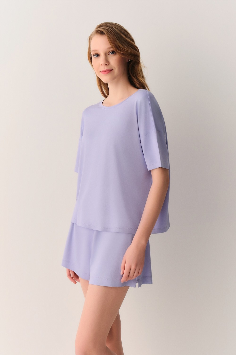 Suwen Amy Şort Pijama Takımı görsel 2