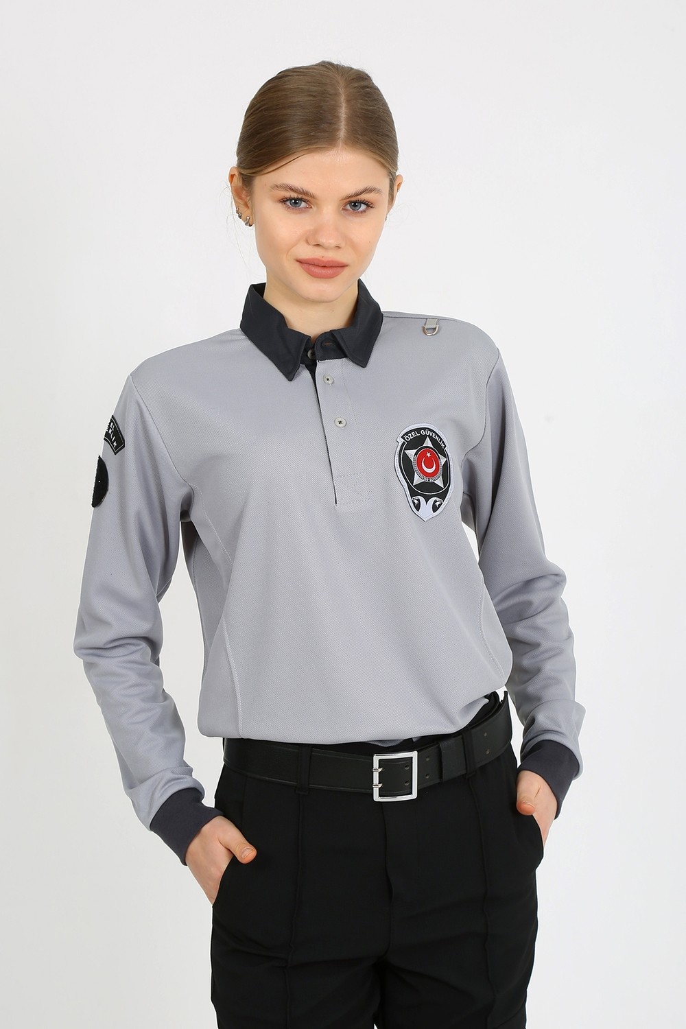 Moda Canel Yeni Kamu Personel Bayan Özel Güvenlik Kışlık Sweatshirt (Armalı-Sırtnakışlı) görsel 3