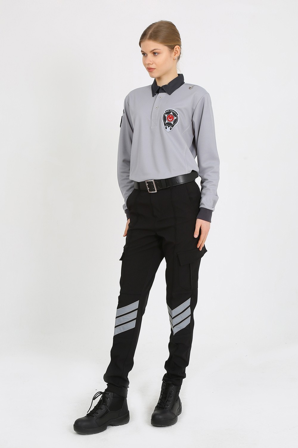 Moda Canel Yeni Kamu Personel Bayan Özel Güvenlik Kışlık Sweatshirt (Armalı-Sırtnakışlı) görsel 4