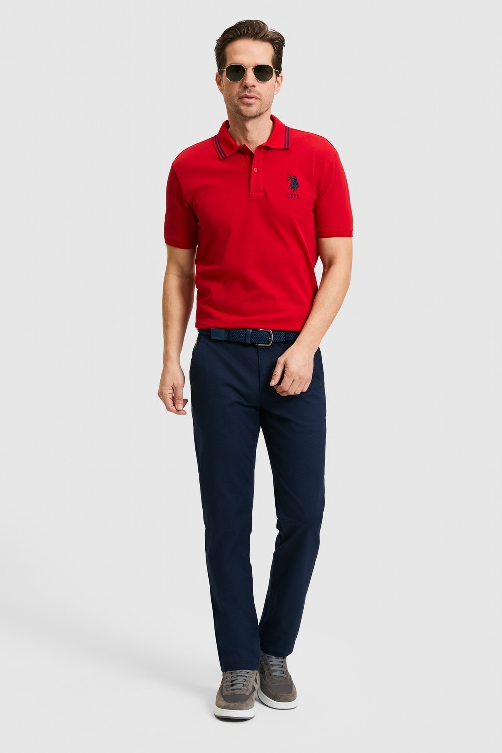 U.S. Polo Assn. Erkek Siyah Kanvas / Chino Pantolon 50322310-VR046 görsel 6