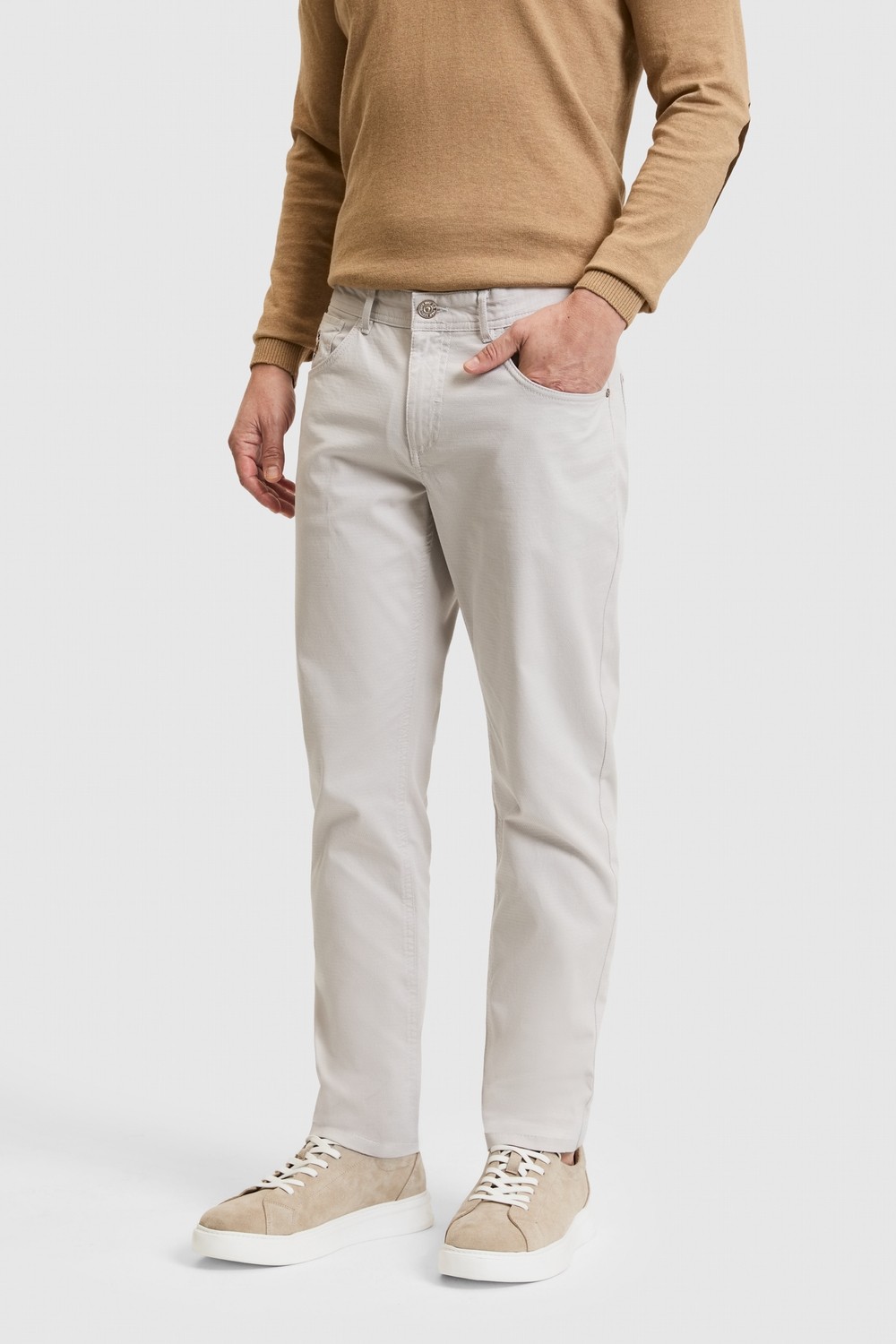 U.S. Polo Assn. Erkek Taş Kanvas / Chino Pantolon 50322356-VR049 görsel 2