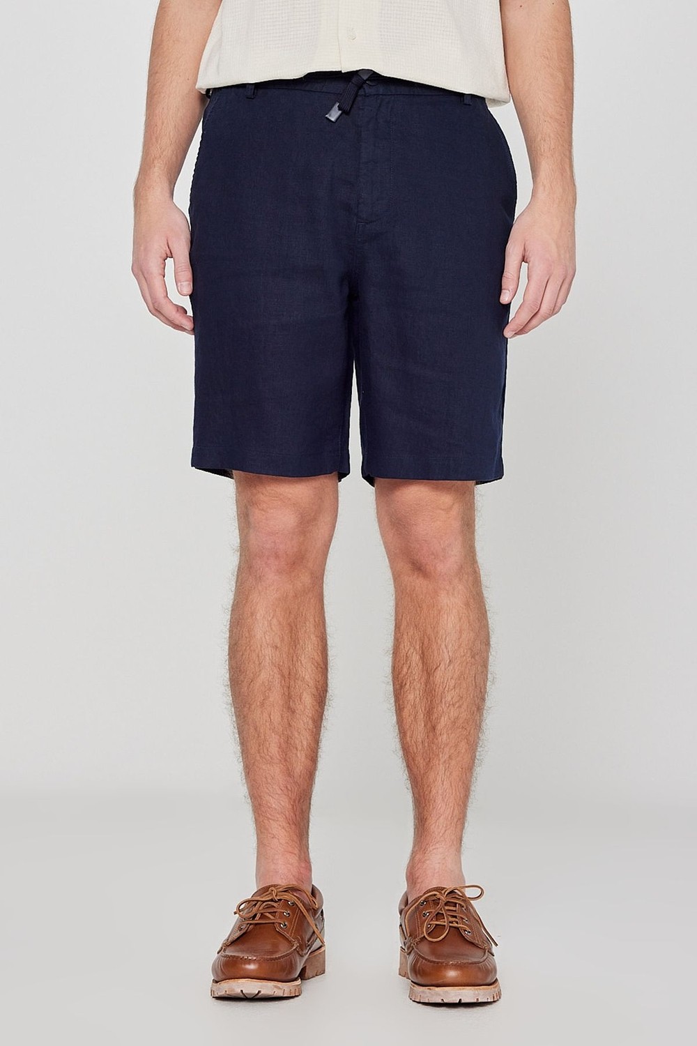 Lee %100 Keten Regular Fit Normal Kesim Cepli Şort görsel 3