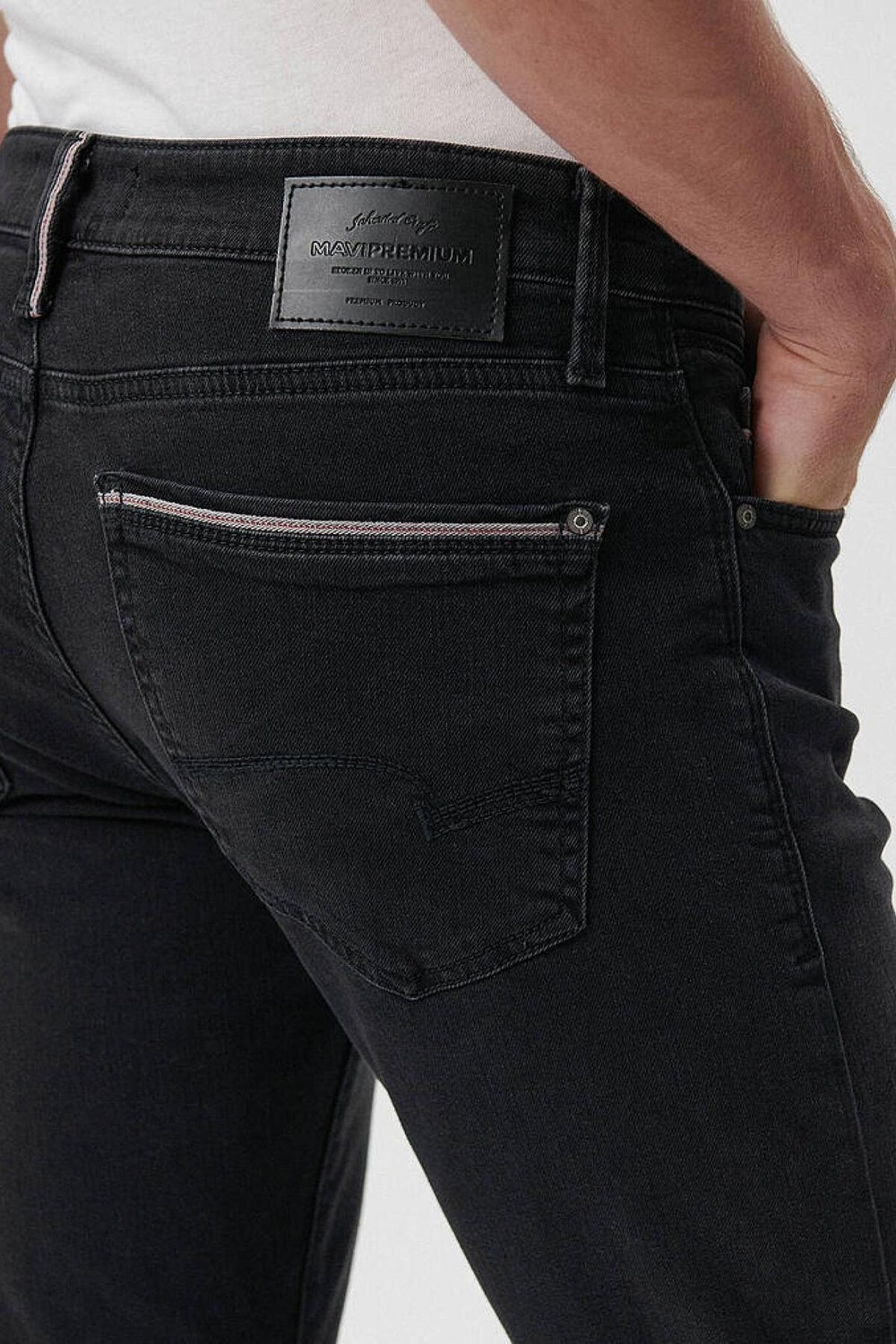Mavi Hunter Mavi Premium Koyu Gri Jean Pantolon 0020218775 görsel 5