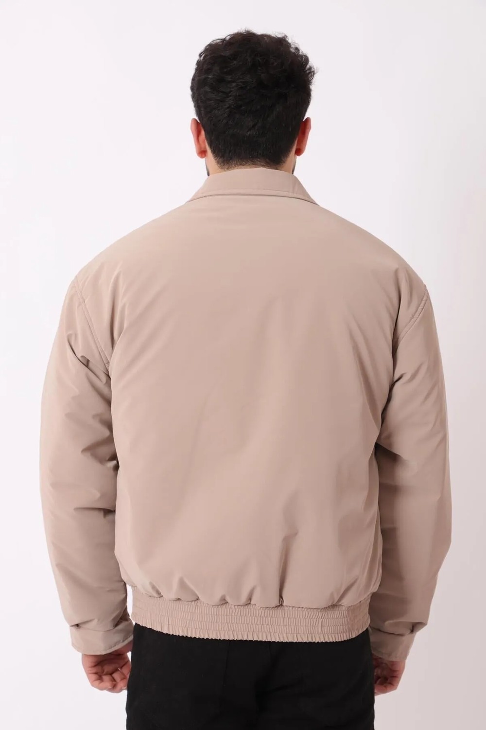 Stil Kombin Yakalı Bel Lastikli Nova Mevsimlik Mont Bl 1759_60300 görsel 6