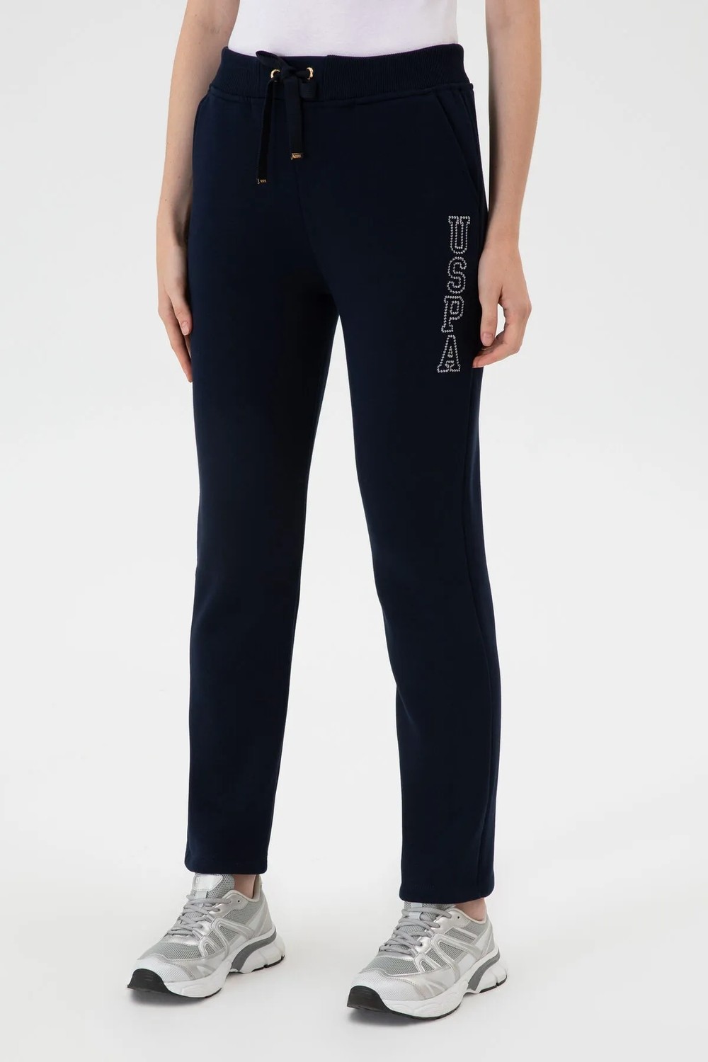 U.S. Polo Assn. Kadın Bordo Şardonlu Eşofman Altı 50313583-VR177 görsel 7