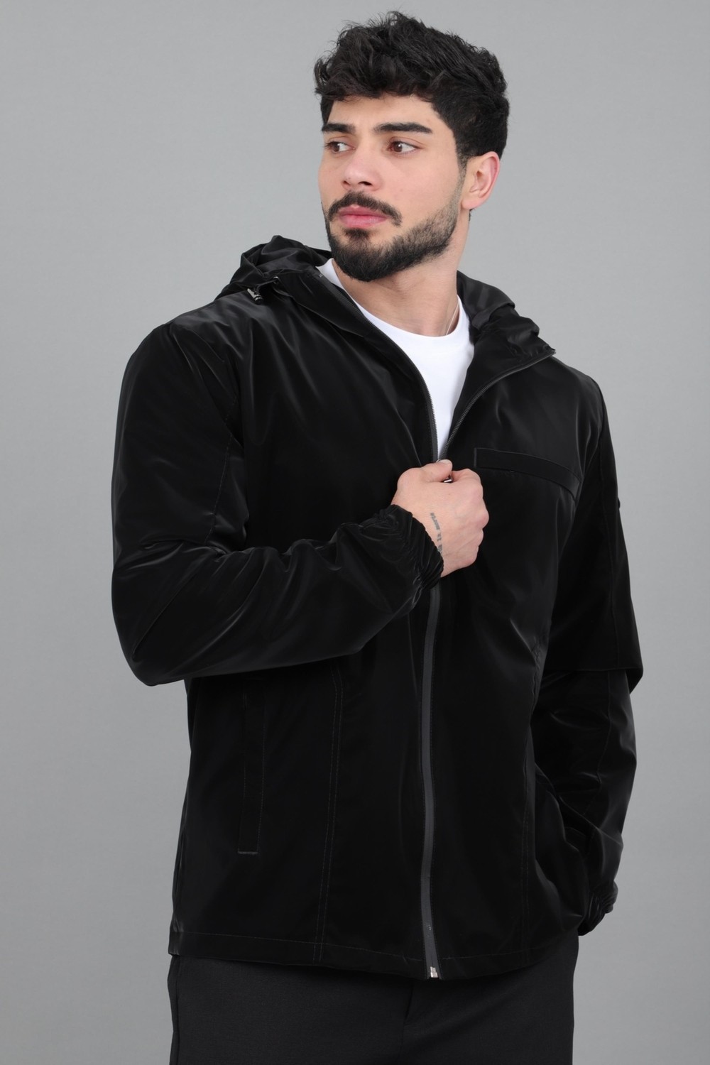 Stil Kombin Sabit Kapüşonlu Nova Mevsimlik Mont Pldp 3016_60392 görsel 2