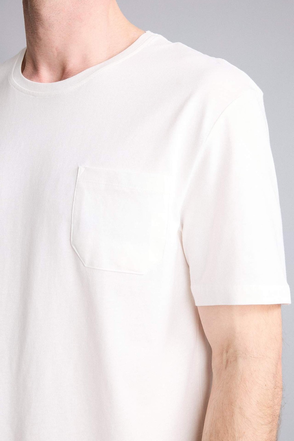 DeFacto %100 Pamuk New Regular Fit Bisiklet Yaka Üst H5363AX26SP görsel 4