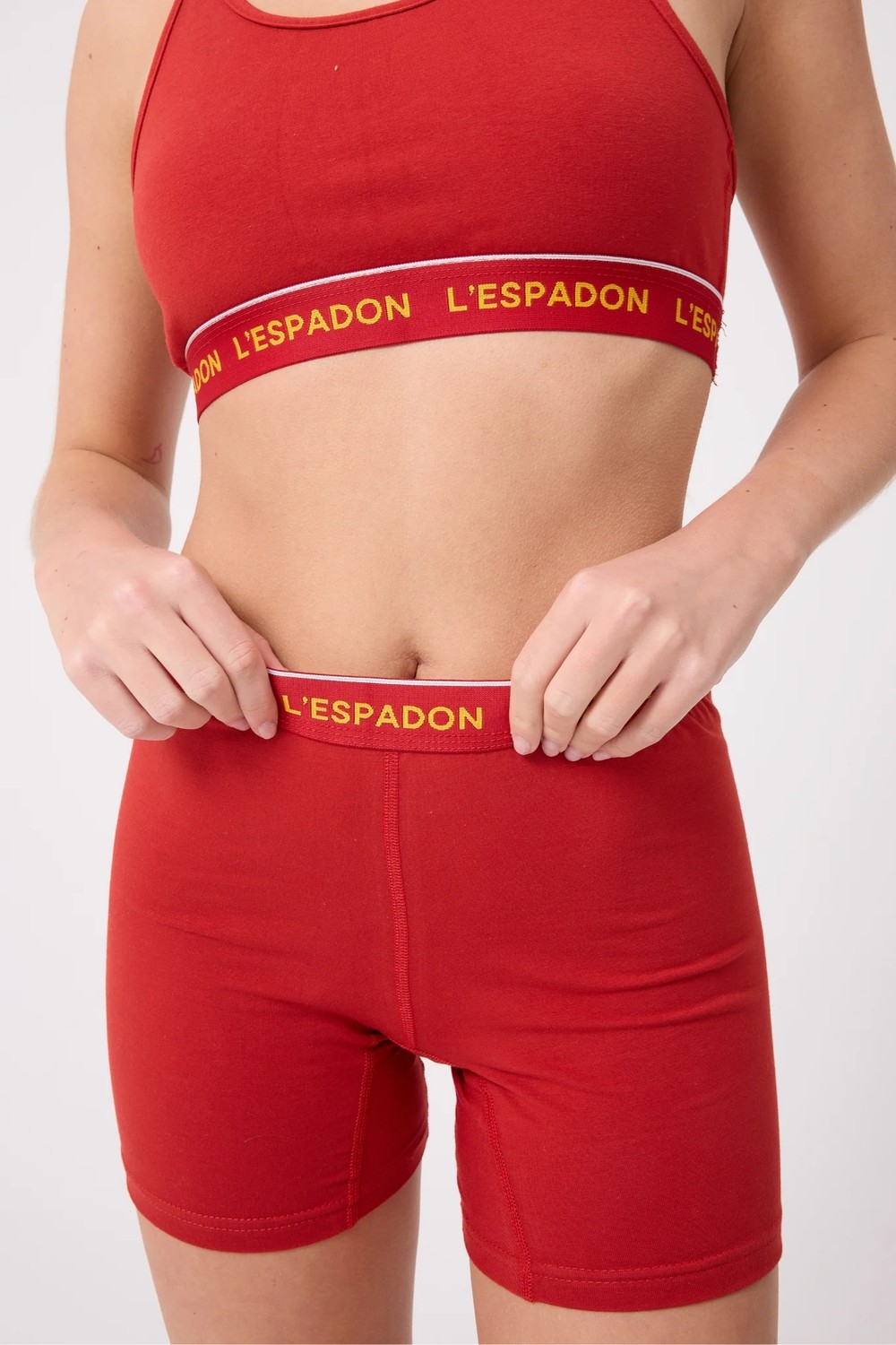 L'espadon ATHLESHORTS™ Esnek Belli Kadın Uzun Boxer Şort görsel 3