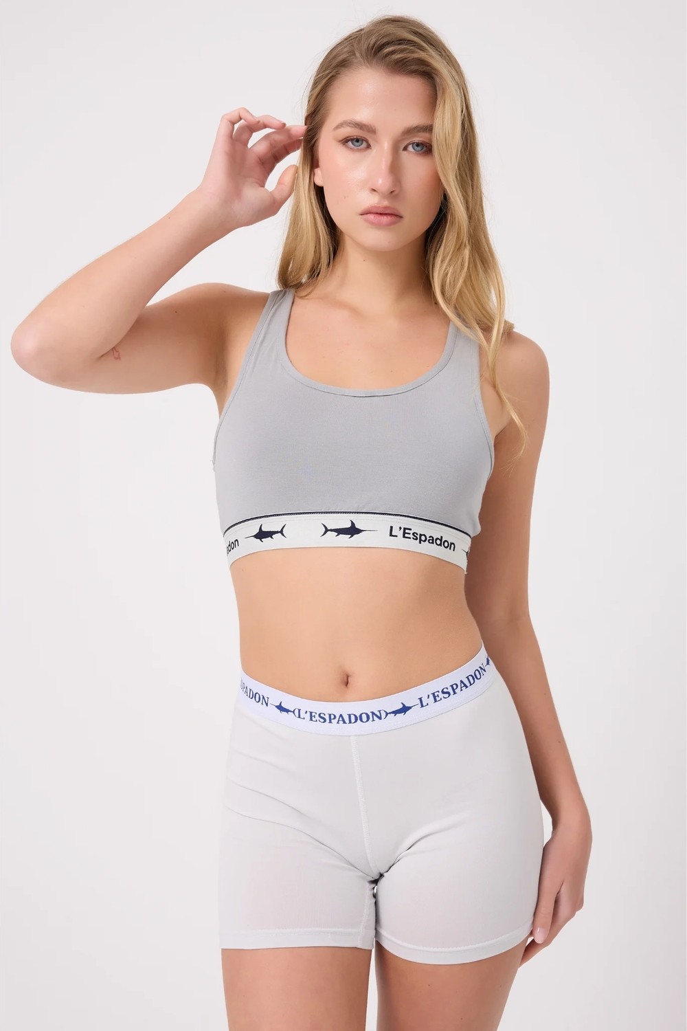 L'espadon ATHLESHORTS™ Esnek Belli Kadın Uzun Boxer Şort