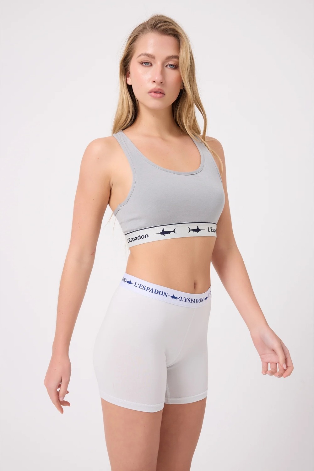 L'espadon ATHLESHORTS™ Esnek Belli Kadın Uzun Boxer Şort görsel 2