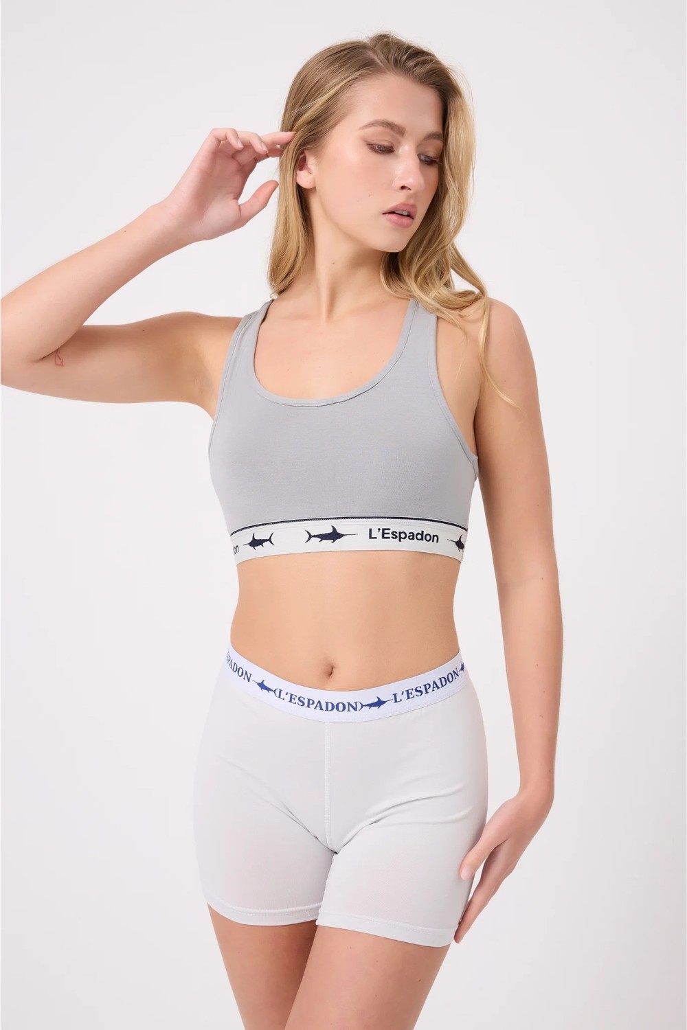 L'espadon ATHLESHORTS™ Esnek Belli Kadın Uzun Boxer Şort görsel 4