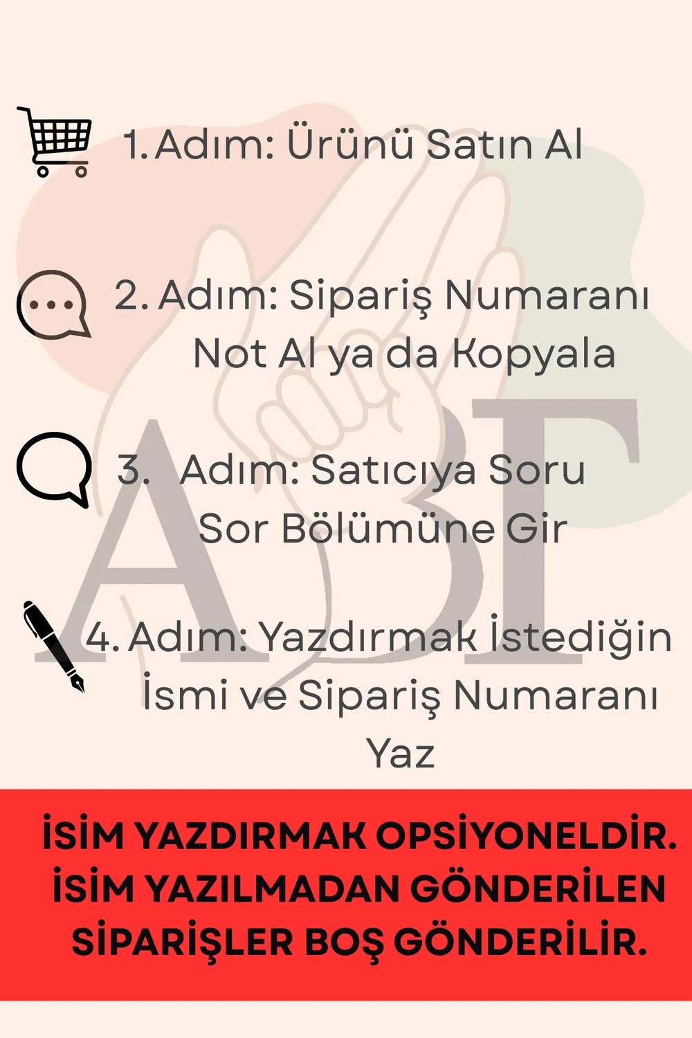 Abt Kişiye Özel Isimli Nakışlı Sarı Plaj Çantası, Su Itici Kumaş, Fermuarlı, Ayarlanabilir Askılı Günlük Omuz Çantası görsel 7