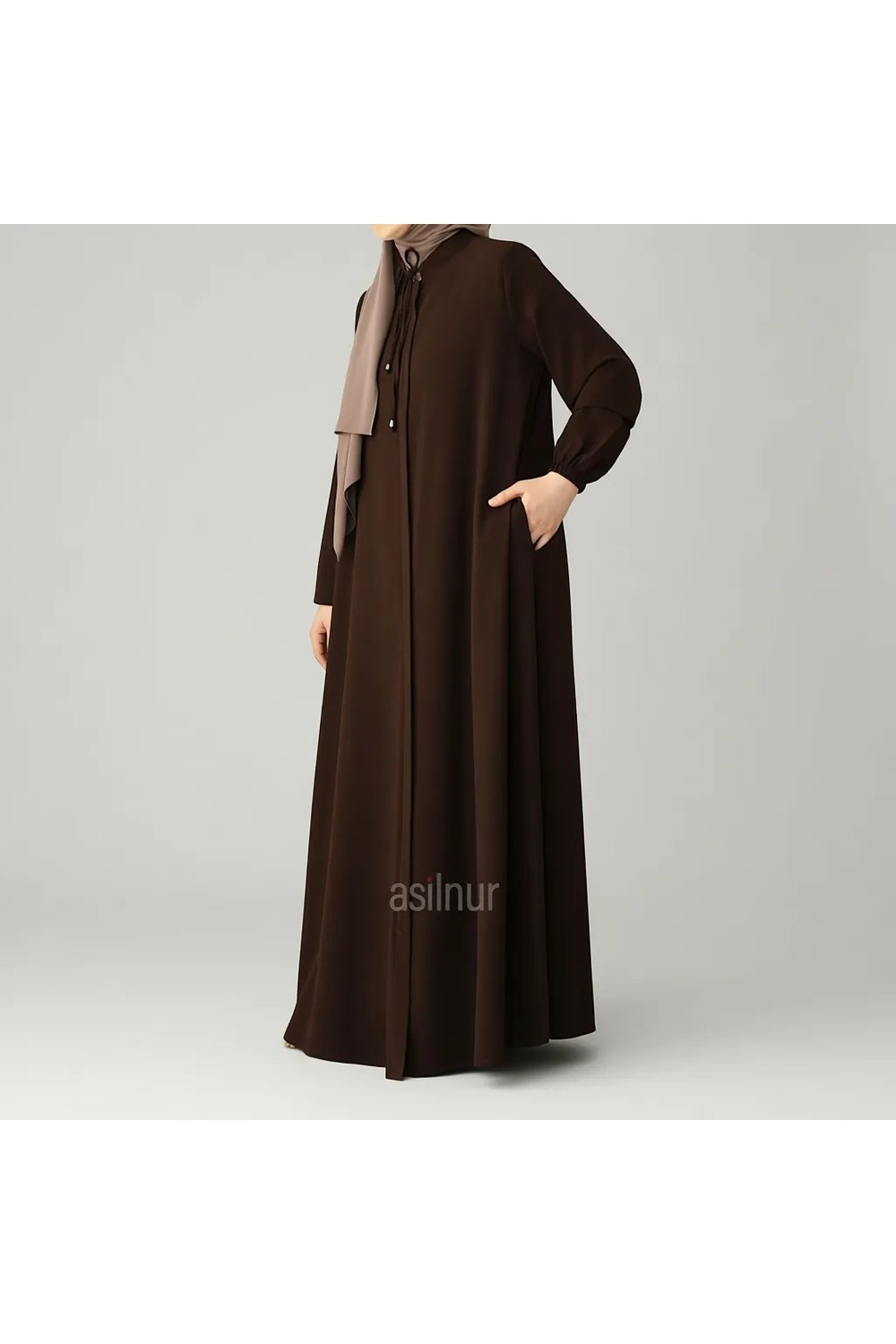 Asilnur Nesli Mevlana Ferace Siyah görsel 8