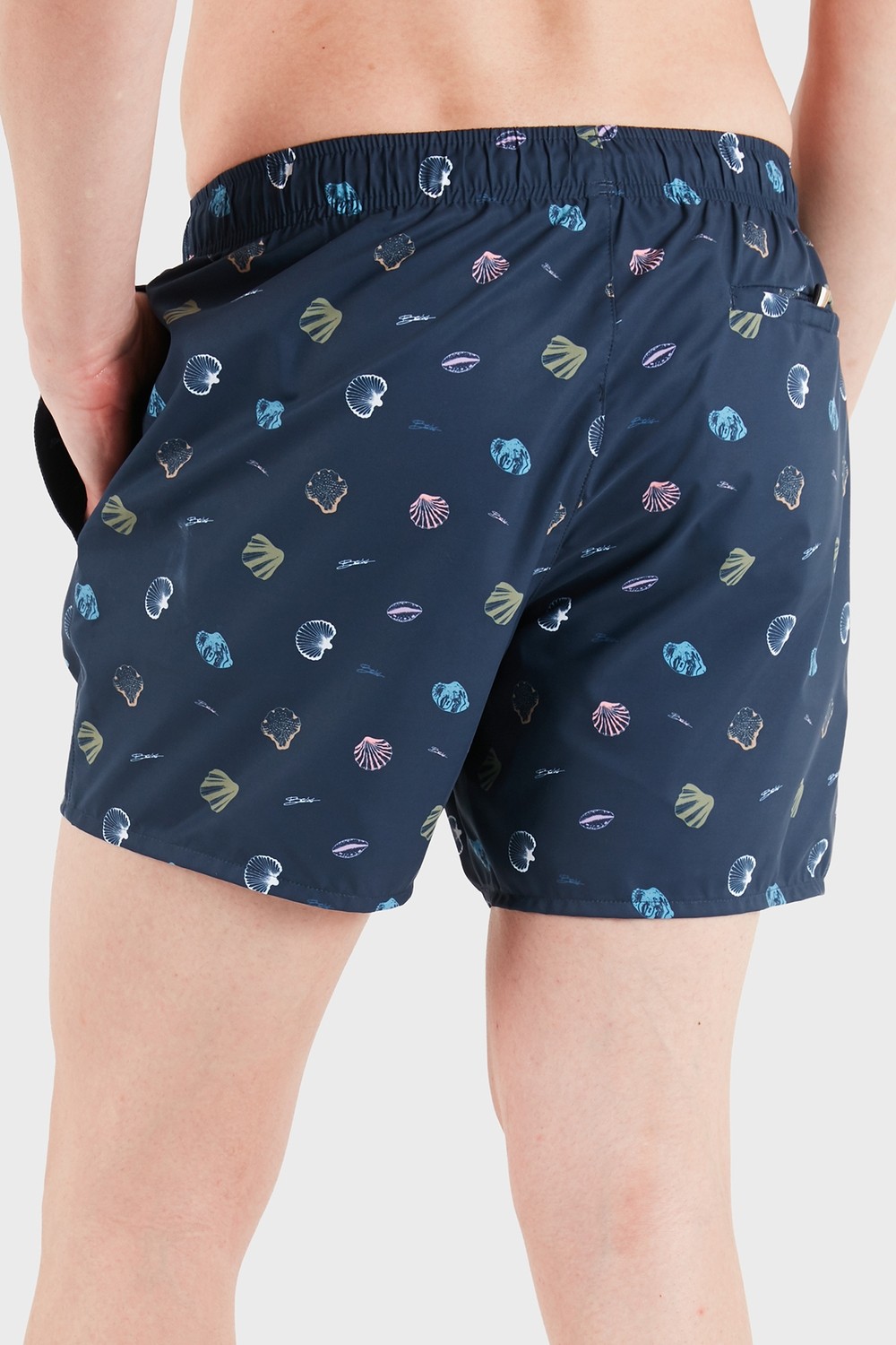 Boss Desenli Relaxed Fit Deniz Şortu Erkek Mayo Short 50561102 413 görsel 3