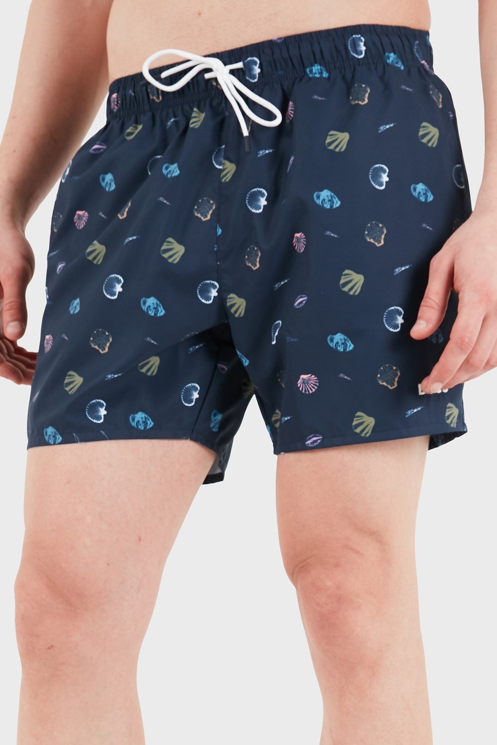 Boss Desenli Relaxed Fit Deniz Şortu Erkek Mayo Short 50561102 413 görsel 4