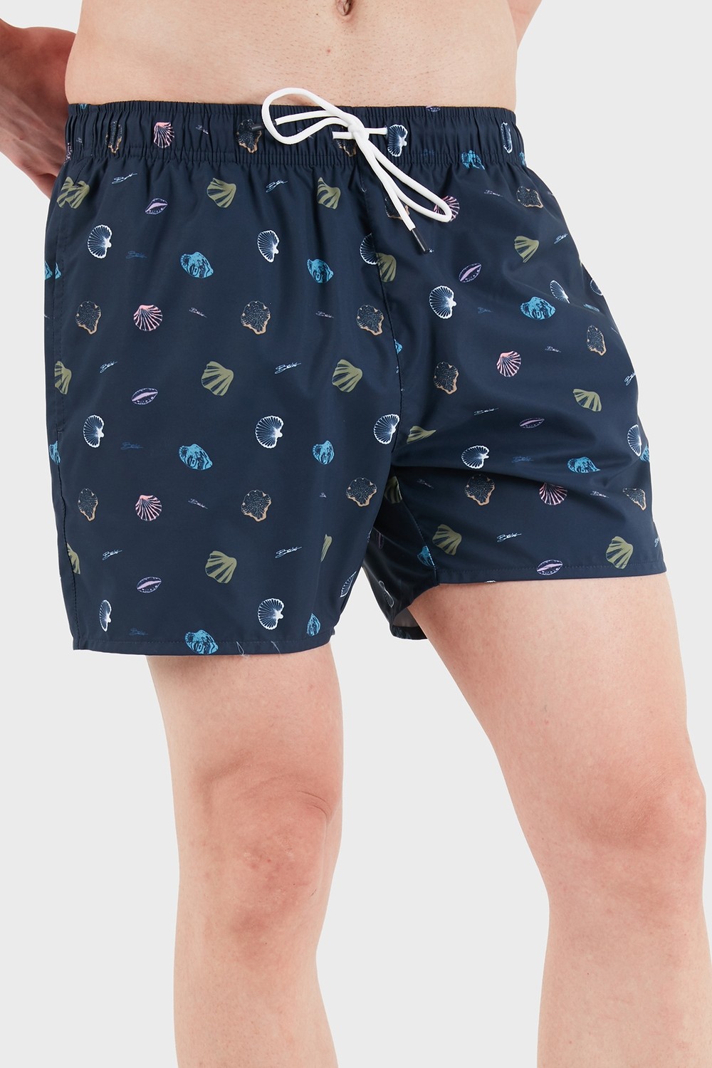 Boss Desenli Relaxed Fit Deniz Şortu Erkek Mayo Short 50561102 413 görsel 5