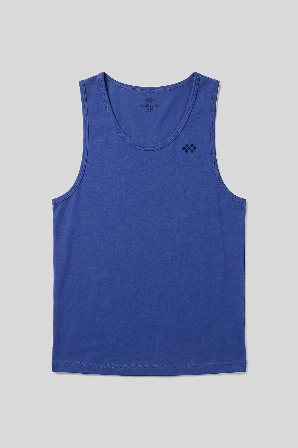Tommy Life Siyah Standart Kalıp Basic Spor Performans Kolsuz Erkek Atlet - 88503 görsel 5
