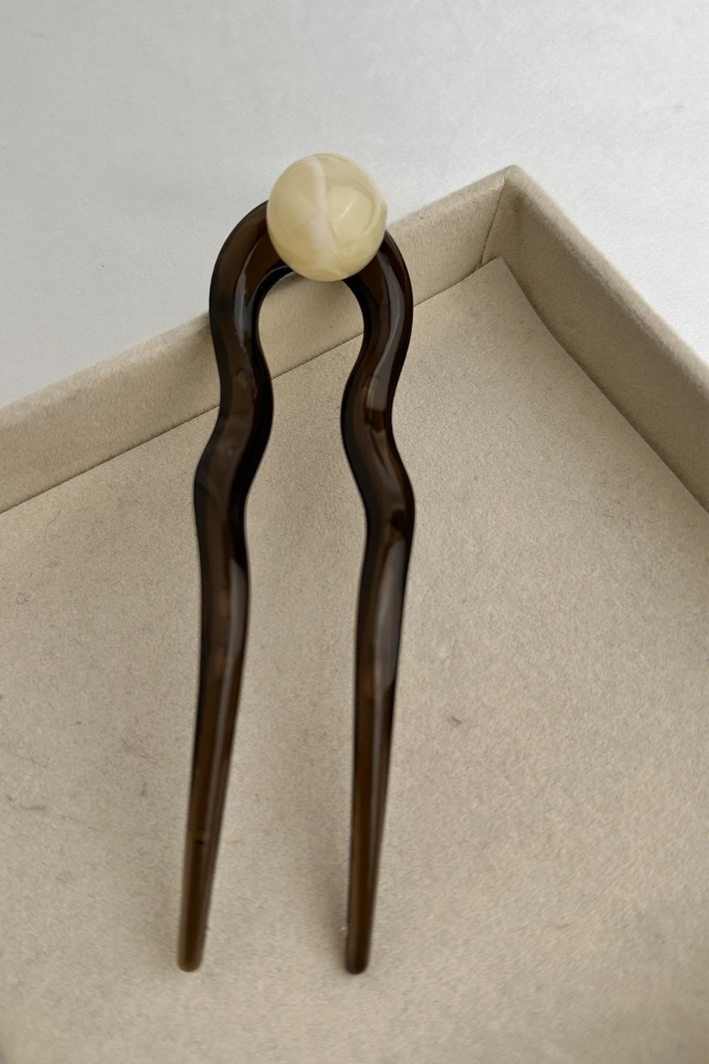 Modex Topçuk Detay Saç Topuz Tokası (12CM) görsel 3