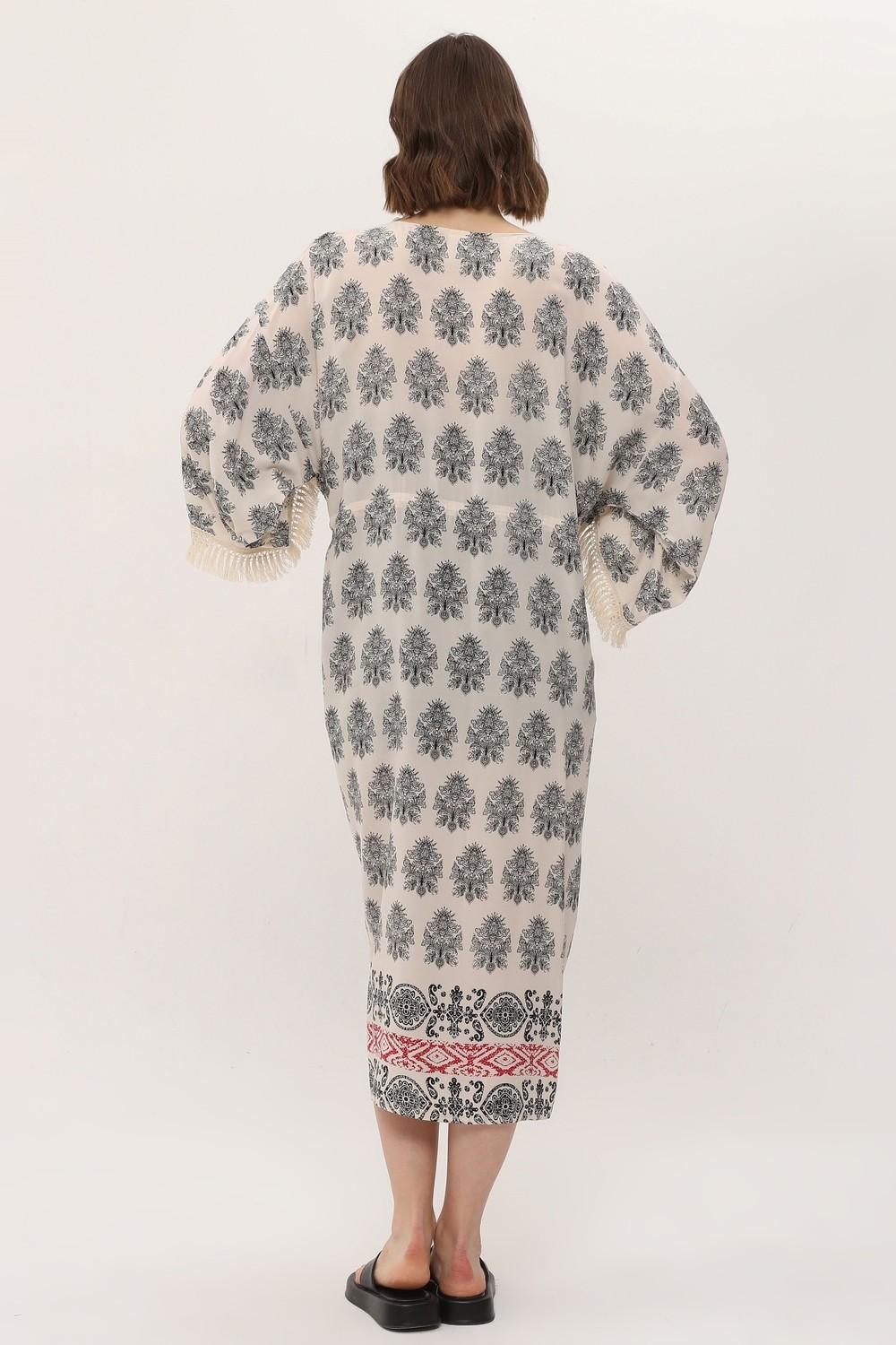 Yoga Zero Zada Ibiza Jacket/paisley Cream görsel 6