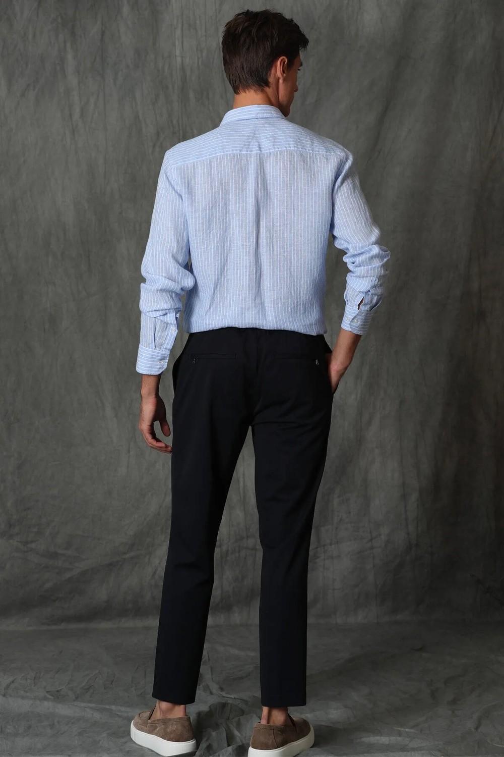 Lufian Sımon Jogger Pantolon Slim Fit Siyah görsel 8