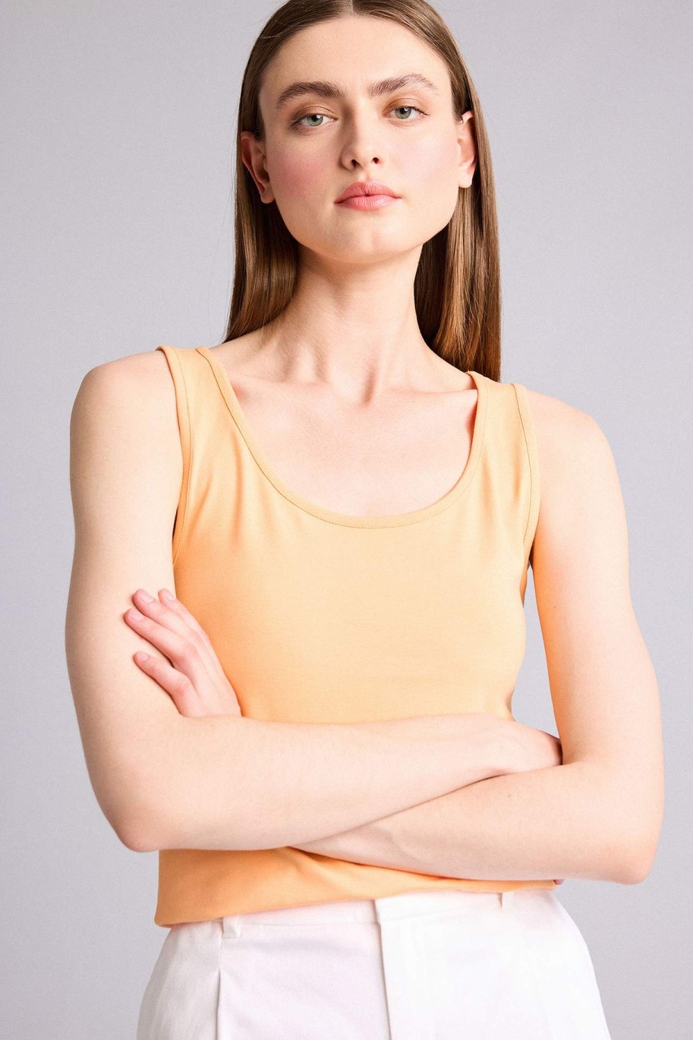 DeFacto Slim Fit Basic Yuvarlak Yaka Atlet I1059AZ26SM