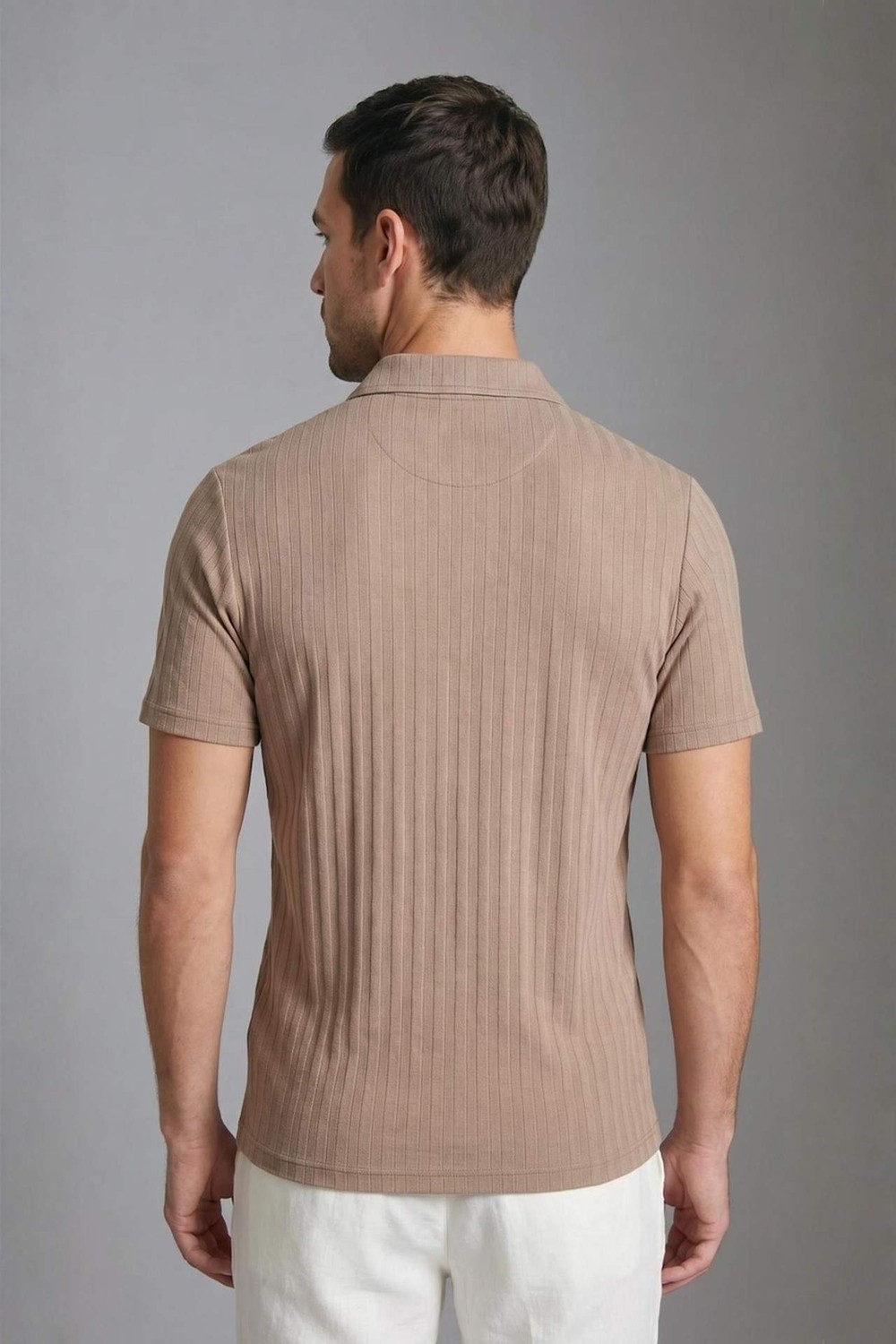DeFacto Pamuklu Regular Fit Kısa Kollu Polo Tişört H5936AX26SM görsel 8