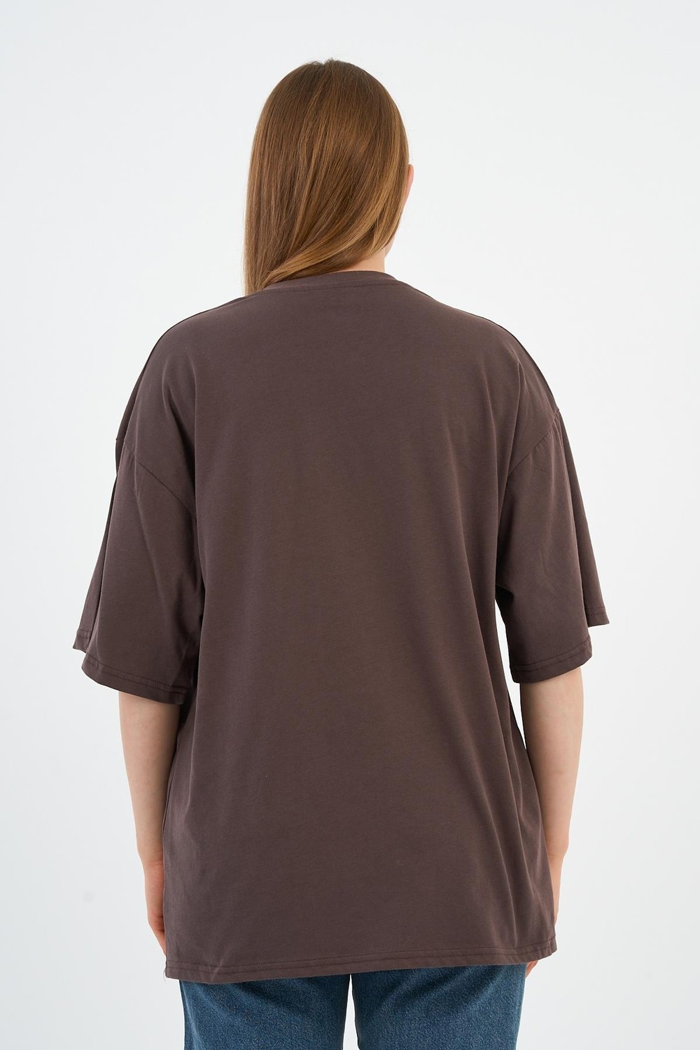 Alexander Gardi V Yaka Oversize T-shirt görsel 6