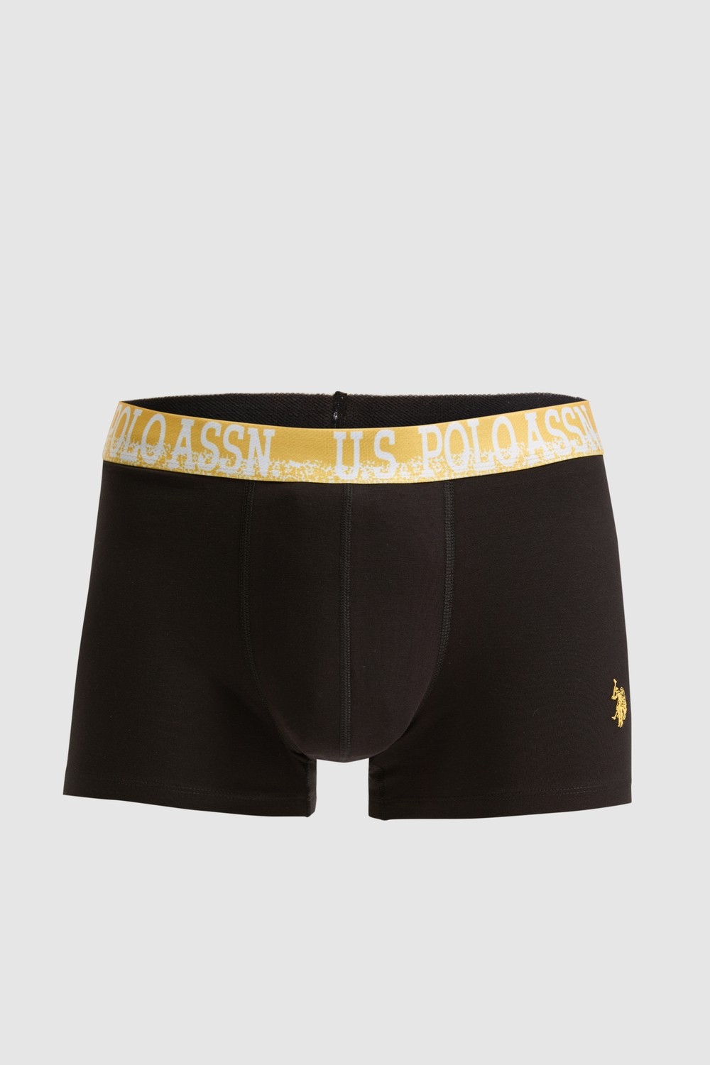 U.S. Polo Assn. Erkek Siyah 3'lü Boxer Takımı 50326503-VR046 görsel 7