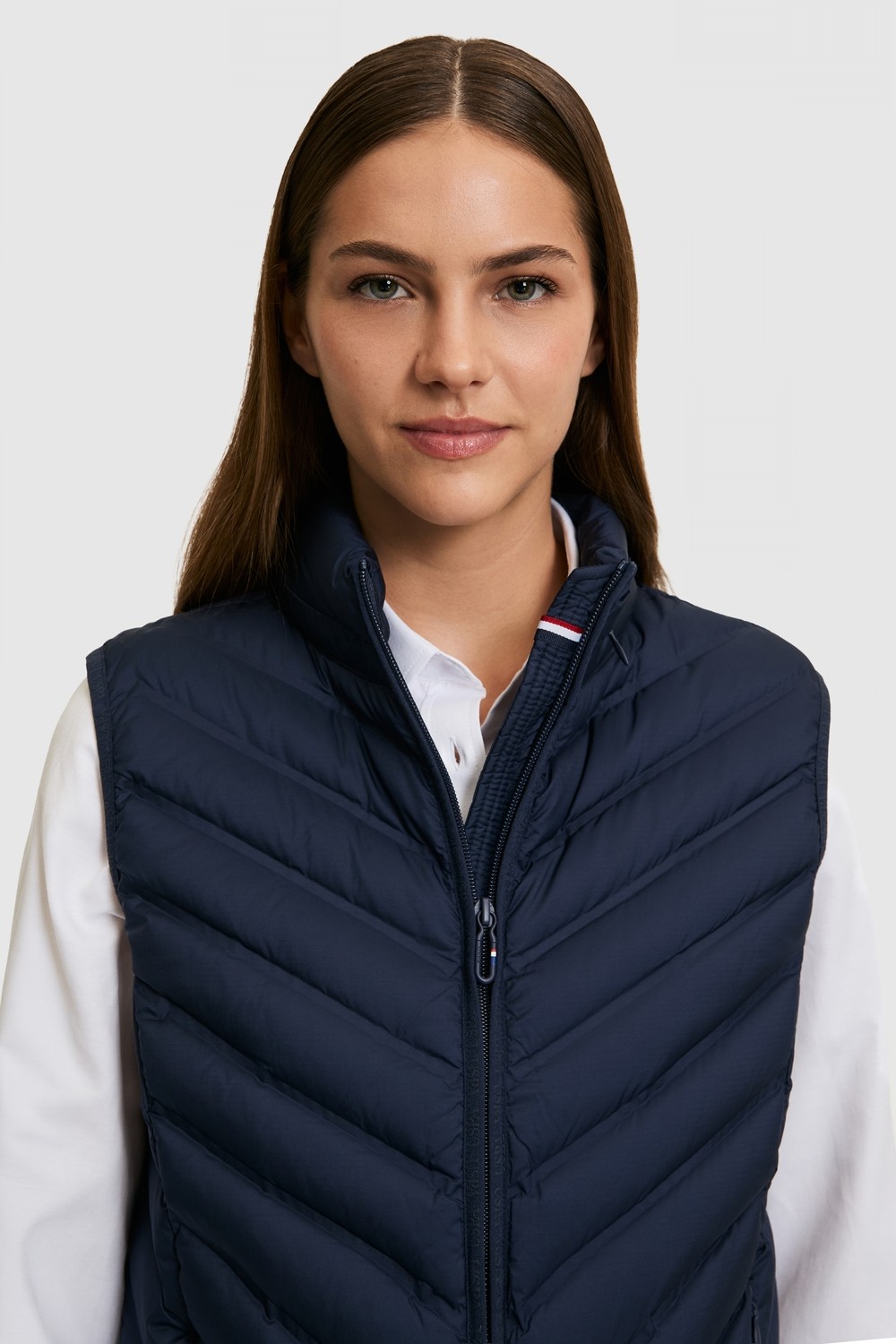 U.S. Polo Assn. Kadın Krem Yelek 50319224-VR256 görsel 2
