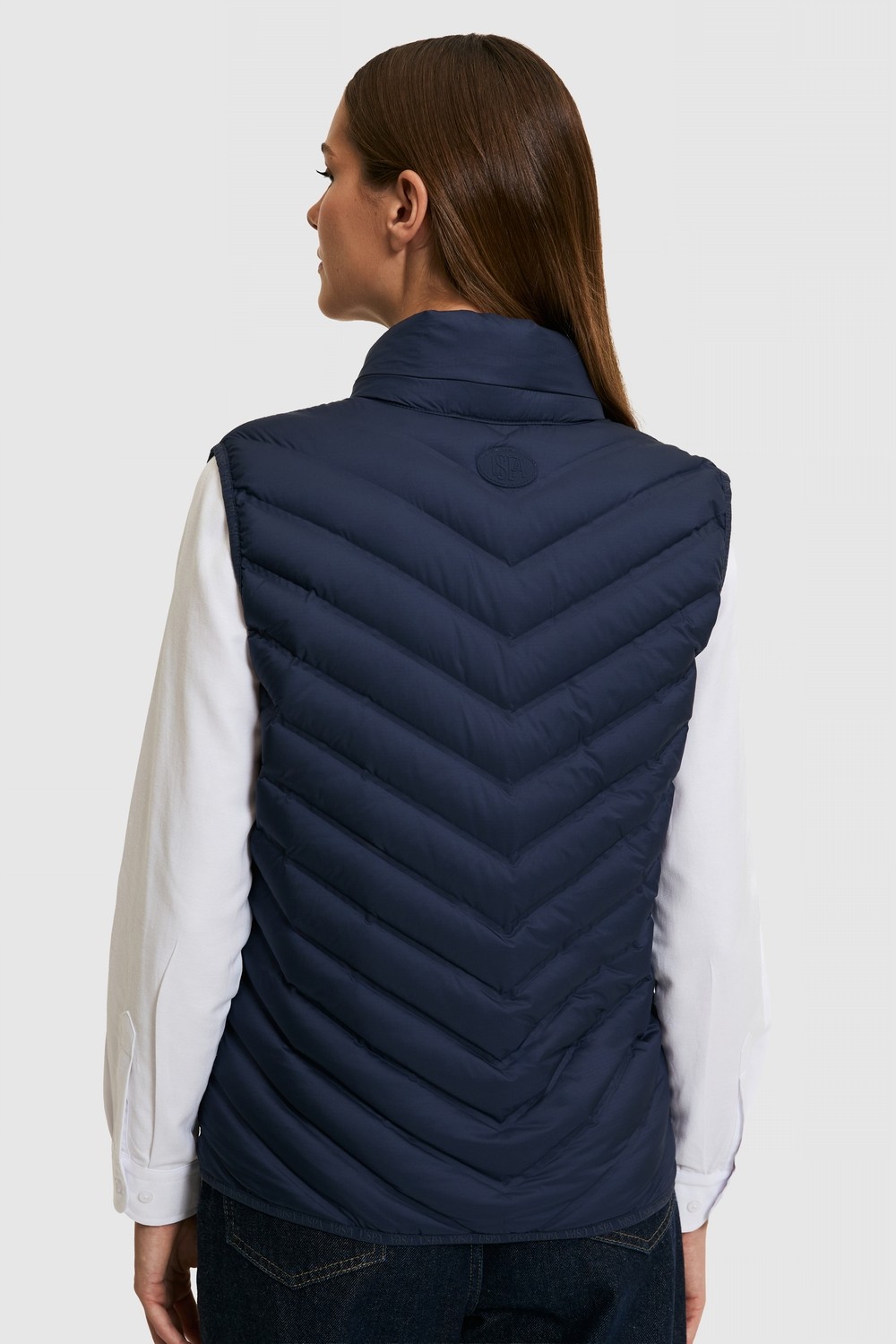 U.S. Polo Assn. Kadın Krem Yelek 50319224-VR256 görsel 6