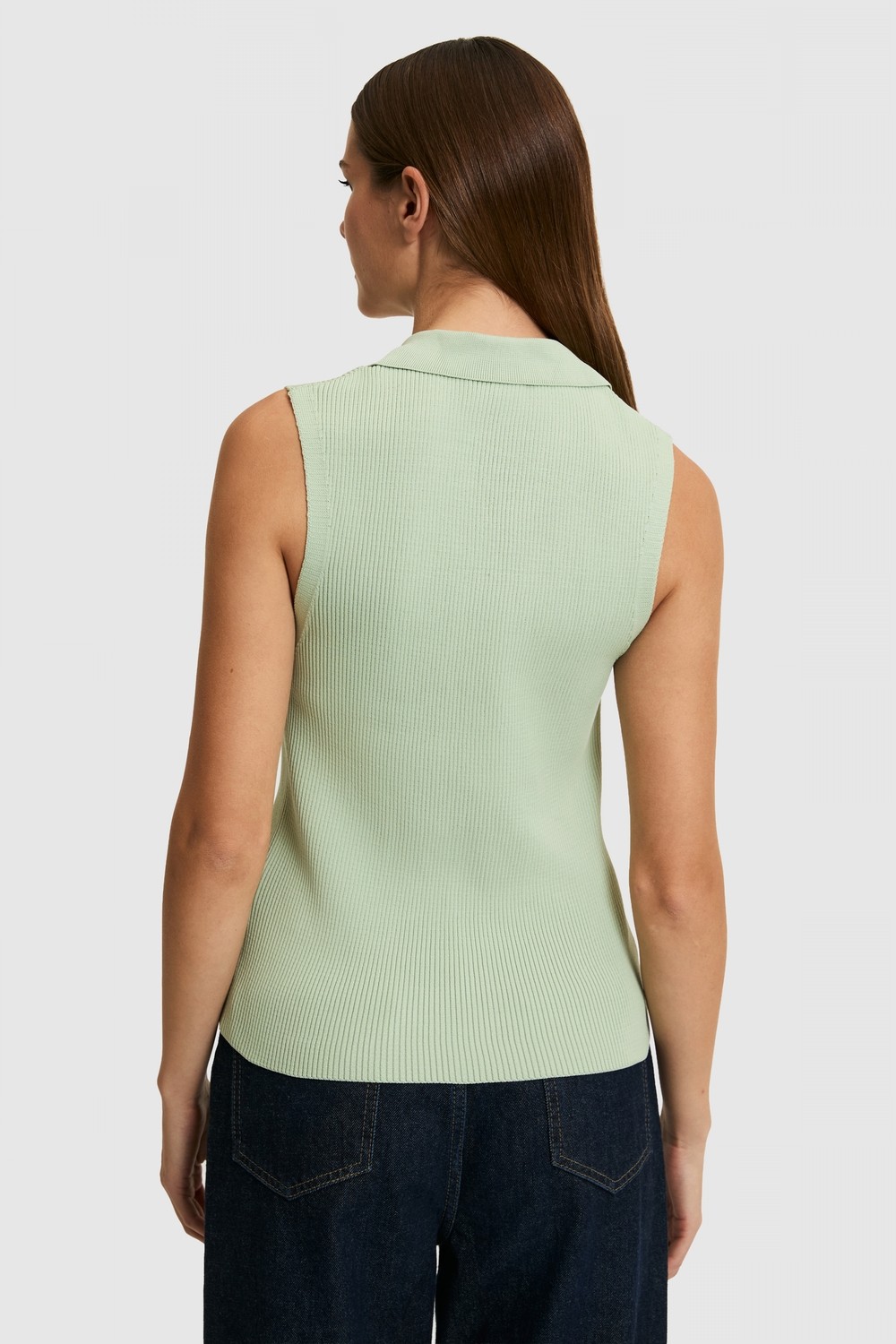 U.S. Polo Assn. Kadın Yeşil Kazak 50325114-VR016 görsel 5