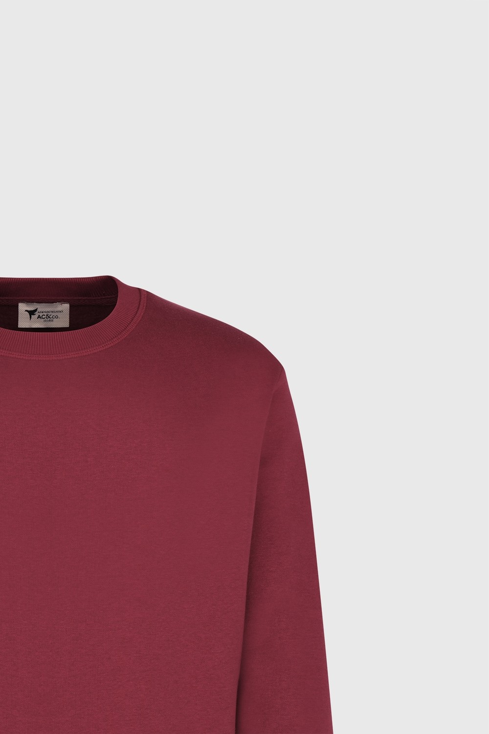 Altınyıldız Classics Erkek Siyah Standart Fit Normal Kesim Içi Polarlı 3 Iplik Bisiklet Yaka Pamuklu Sweatshirt görsel 8