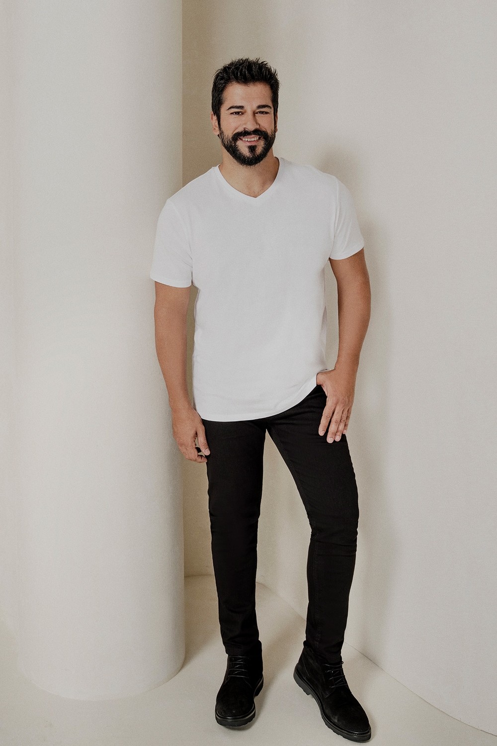 Altınyıldız Classics Erkek Siyah Diz İzi Yapmayan Pamuklu Esnek Denim Jean Kot Pantolon Ekstra Slim Fit Dar Kesim Rıss