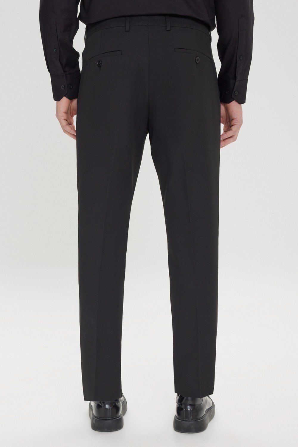 Altınyıldız Classics Erkek Siyah Comfort Fit Rahat Kesim Yan Cep Klasik Pantolon