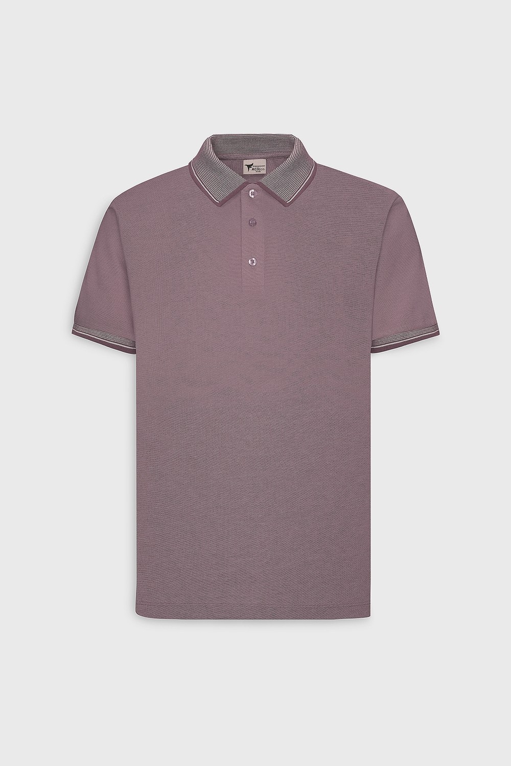 Altınyıldız Classics Erkek Çekmeyen Pamuklu Kumaş Slim Fit Dar Kesim Simsiyah Kıvrılmaz Polo Yaka T-shirt görsel 8