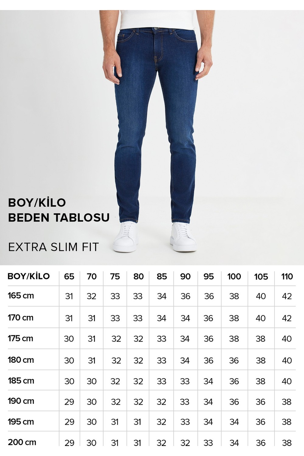 Altınyıldız Classics Erkek K.mavı Diz İzi Yapmayan Pamuklu Denim Esnek Jean Kot Pantolon Slim Fit Dar Kesim Magic görsel 3