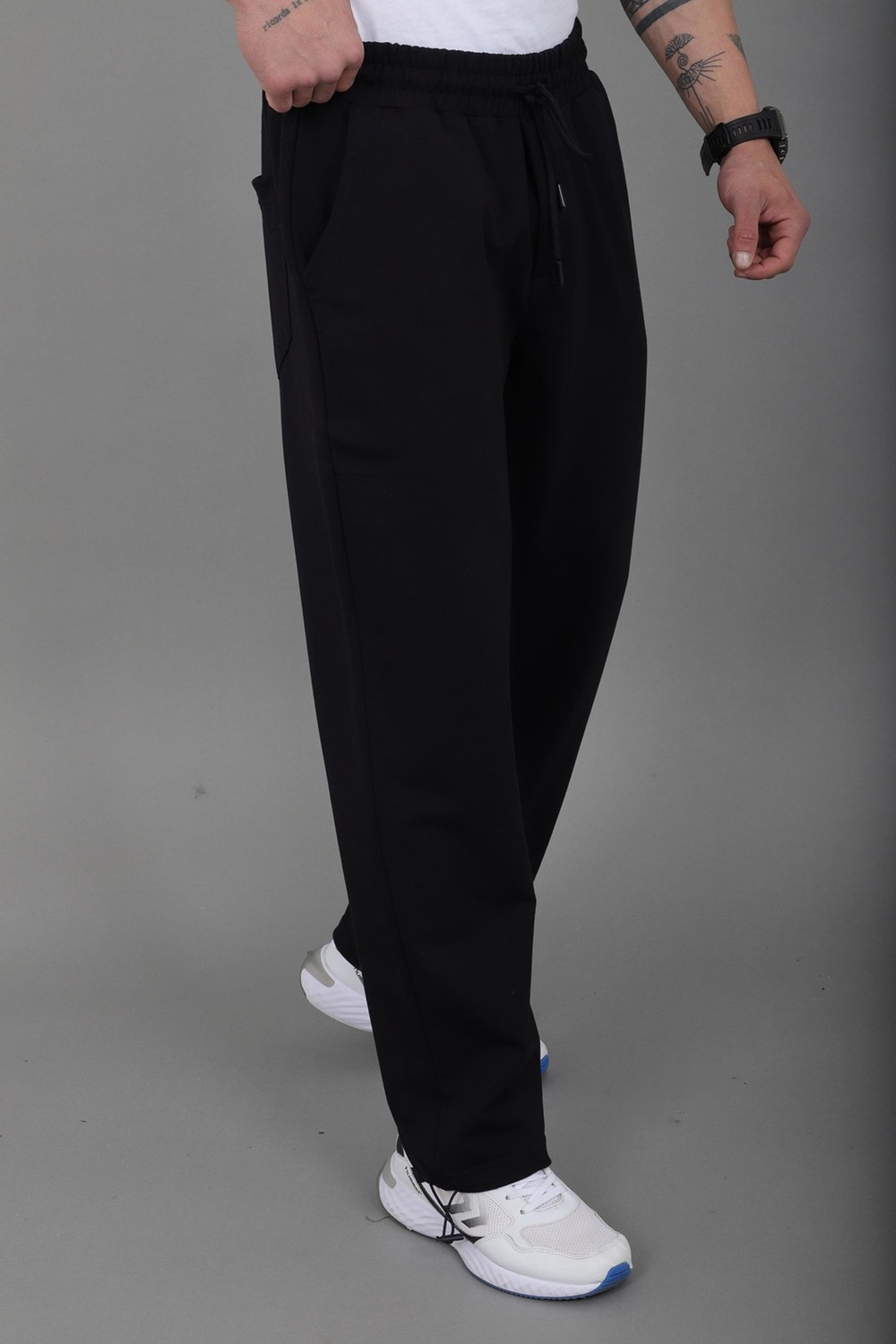 Stil Kombin Düz 2 Ip Baggy Eşofman Altı SPR_70135