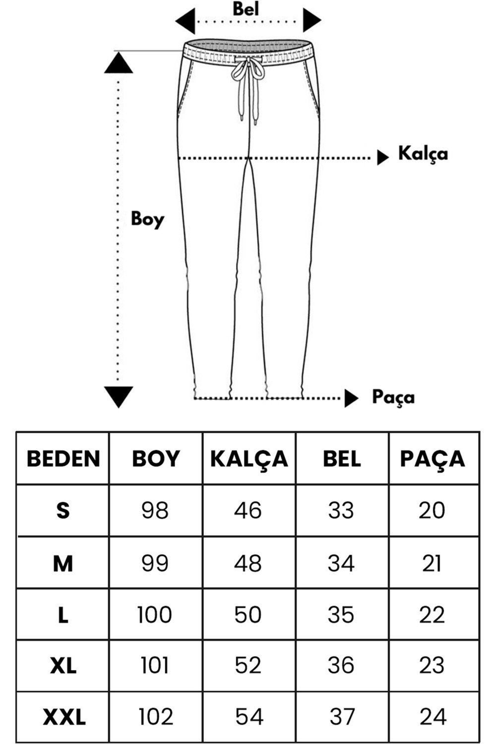 Stil Kombin Düz 2 Ip Baggy Eşofman Altı SPR_70135 görsel 6